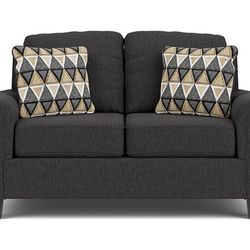 Abinger Sofa & Loveseat in Smoke