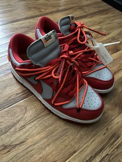 Nike Dunk Low Off-White University Red