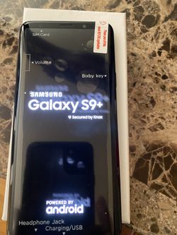 Samsung Galaxy S9 plus unlocked 64GB new