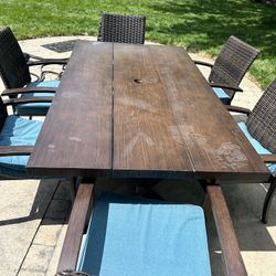 Outdoor Patio Table And Chairs 