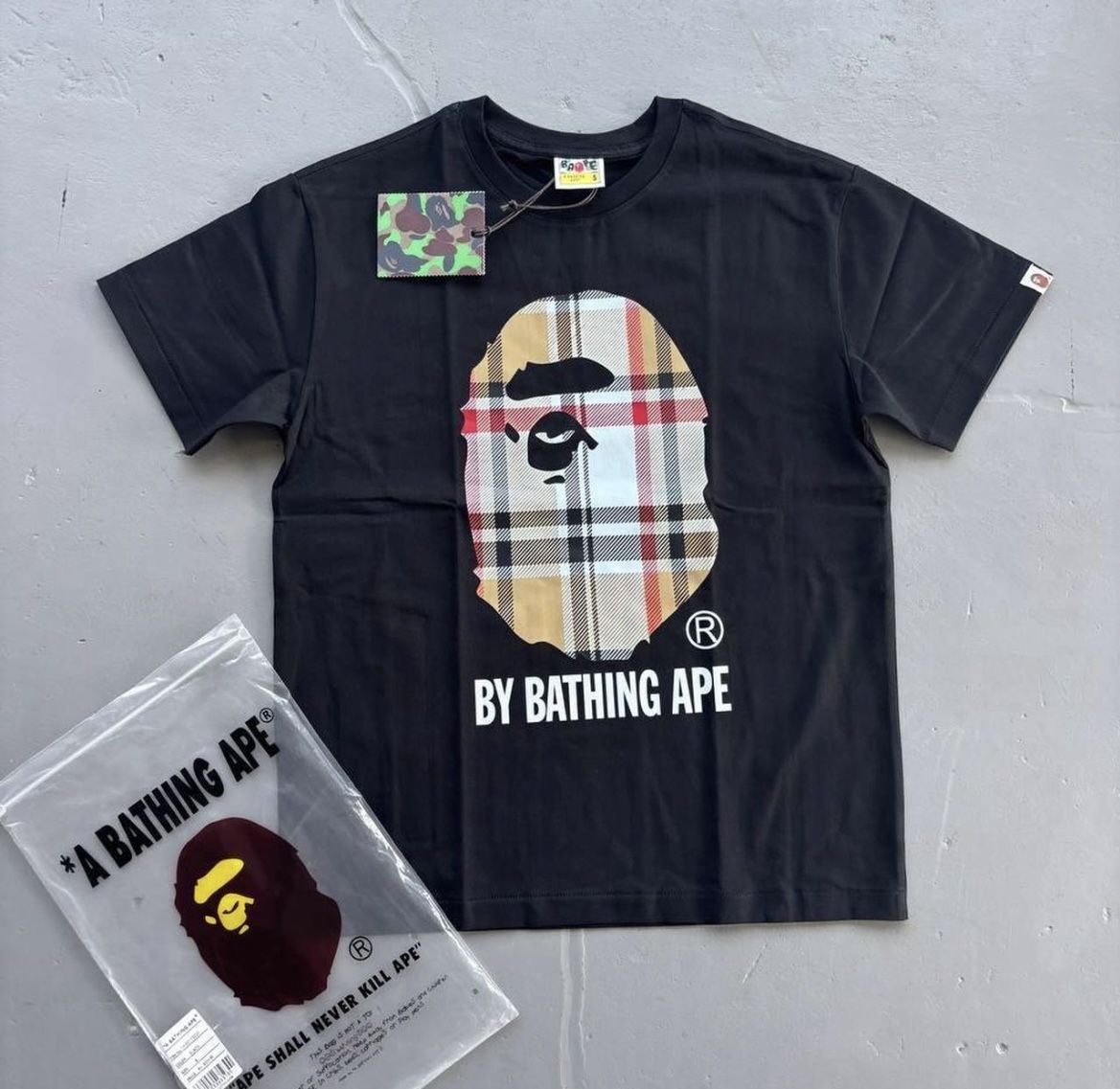  Bape Burberry Shirt  