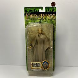 2005 Toybiz Council Legolas (The Fellowship Of The Ring) Action Figure