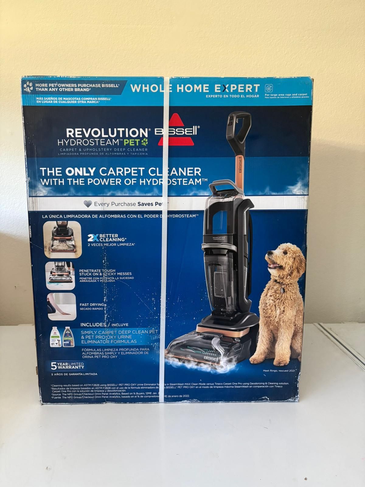 Bissell Hydrosteam Pet Vacuum Cleaner Original Price 330$