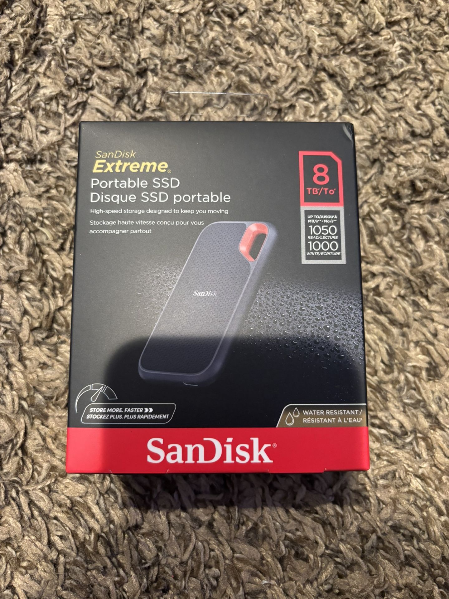 New SanDisk 8TB Extreme Portable SSD! Shoot Me Offer!!