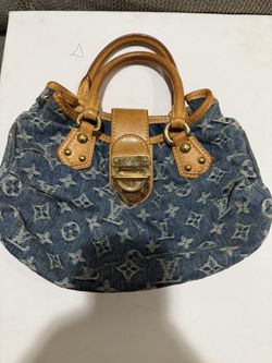 LV Women’s Pleaty Denim Handbag