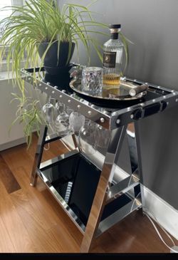 Z gallerie flight bar cart