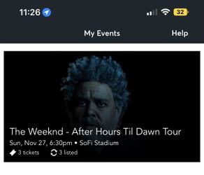 The Weeknd Tickets