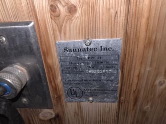 Hot sauna … 1,500 or best offer