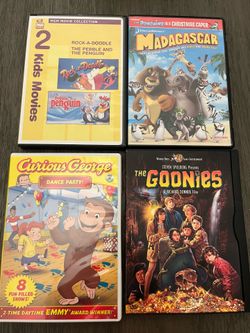 4 kids classic DVD's