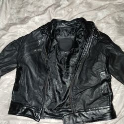 Kids Leather Jacket 