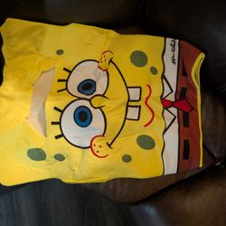 SpongeBob Kids Age 5-7 Years Old Comes With Boot covers 