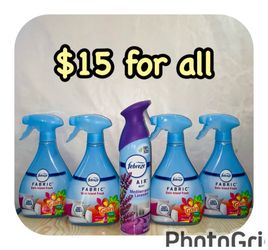 Febreze Air Refreshers (14.8 oz) & Febreze Air Mist (8.8 oz), $15 for all