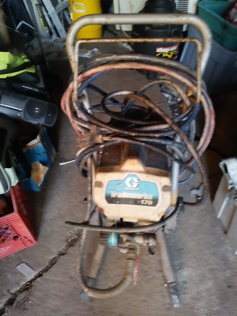 GRACO TRADEWORKS 170 AIRLESS PAINT SPRAYER(notworking) for Sale in