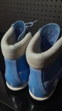 Baby blue timberlands deals