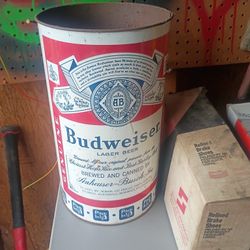 Vintage Garbage Can 
