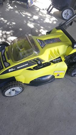 Ryobi 40v brushless lawnmower