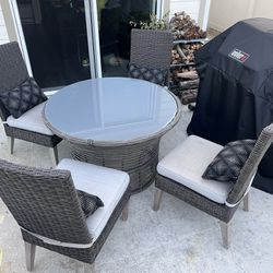 Outdoor Furniture With Table Patio 