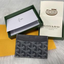  Goyard Saint Sulpice Card Holder Grey 