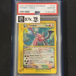 Crobat Skyridge Psa10
