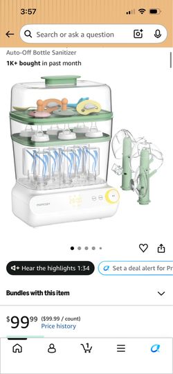 MomCozy Bottle Dryer and Sterilizer