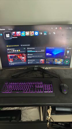Customizable LED Gaming Keyboard and Mouse