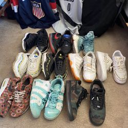 Different Nikes and Jordans, Jerseys And Jackets