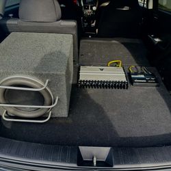 10” JL Audio W7 500/1 Slash Amp 