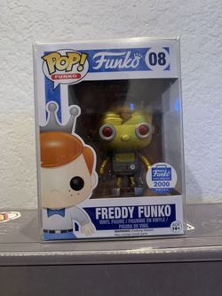 Freddy Funko Robot (Gold) Funko Pop