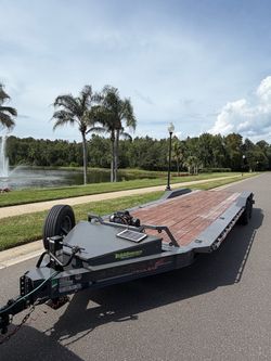 24’ Trailer With Winch
