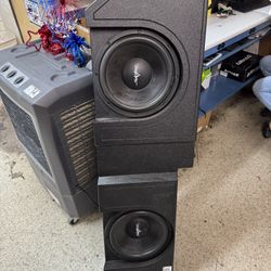 2 12” Skar Subwoofers 