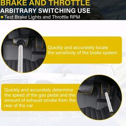 Truck Pedal Presser 29-40" Depressor for Car Brake Adjustable Anti-Slip Dual ...