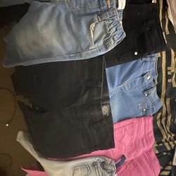 Jeans And Shorts Levi’s and Other Brands