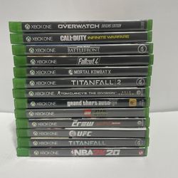 Xbox One Lot Of 13 Games 