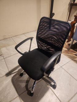 Computer desk and  chair
