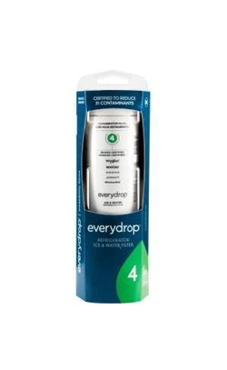 Everydrop by Whirlpool Ice and Water Refrigerator Filter 4, EDR4RXD1, Single-Pack