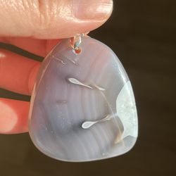 Beautiful Agate Free Form Pendant