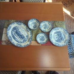 Blue And White Coaching Scenes China