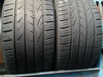 225/50r17 Yokohama pair of 2 used tires