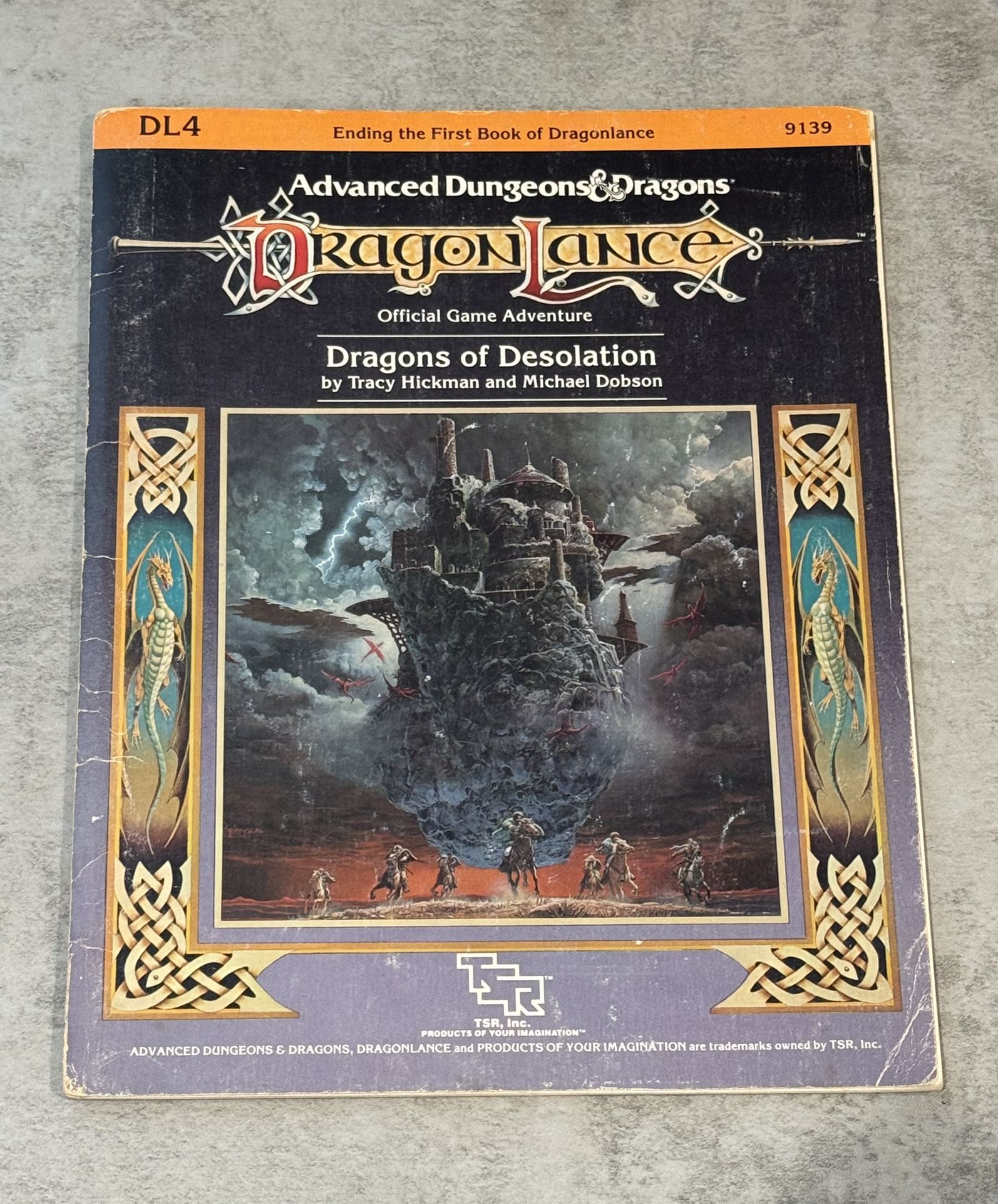 Dungeons & Dragons D&D "Dragons of Desolation" (1st Ed., 1984) TSR#9139