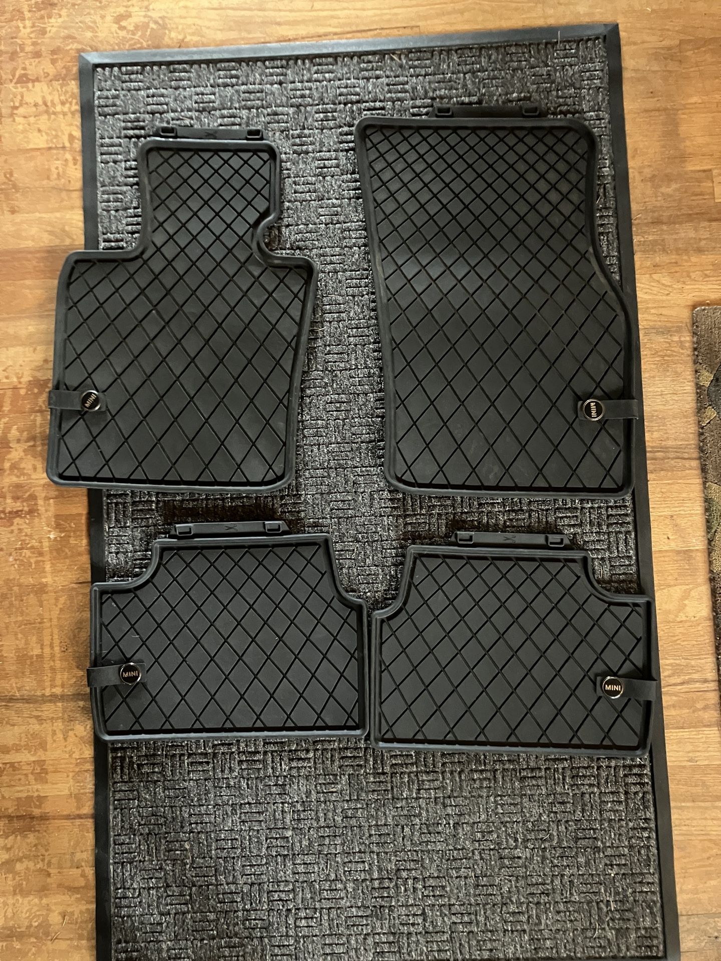 OEM Mini Cooper All Weather Rubber Floor Mats