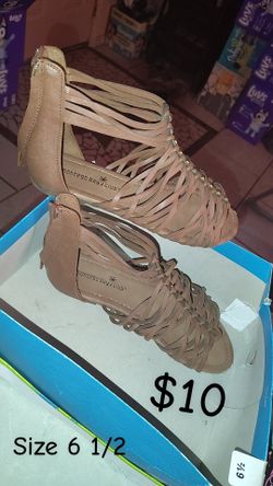 Sandals, heels