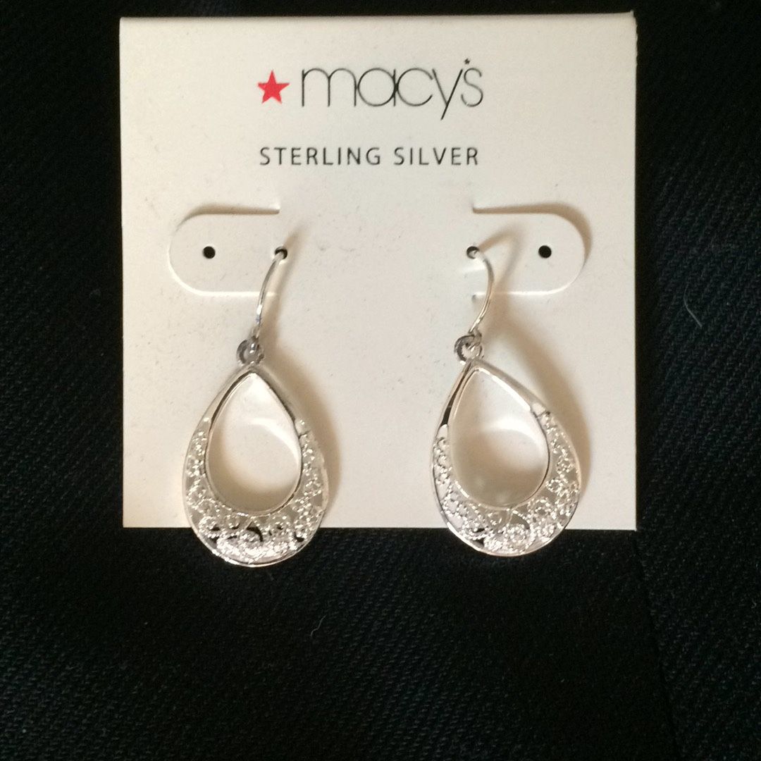 NEW! Sterling Silver Earrings
