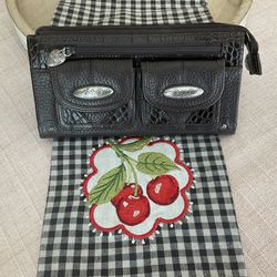 Genuine Leather Brighton Organizer Clutch Wallet-Like NEW