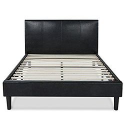 Queen bed... bonded leather....new in box