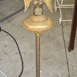 Vintage Federal Eagle Brass Floor Lamp 56”H