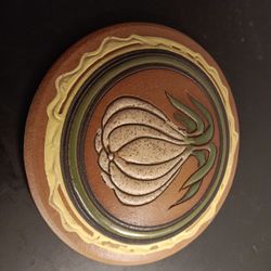 GORGEOUS NEW Bruce Linder Art Studio California 7.5" Terracota Wall Decor.
