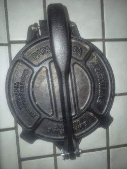 Victoria cast iron 8" tortilla press