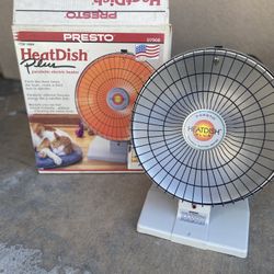 Selling A Presto Heat dish Plus portable heater, 1500 watts