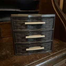 Sterilite mini 3 drawer storage container