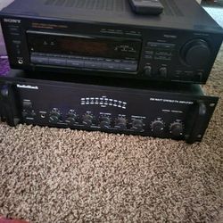 Home Stereo System With 2 Acoustic Response 707  Surround Sound Speakers